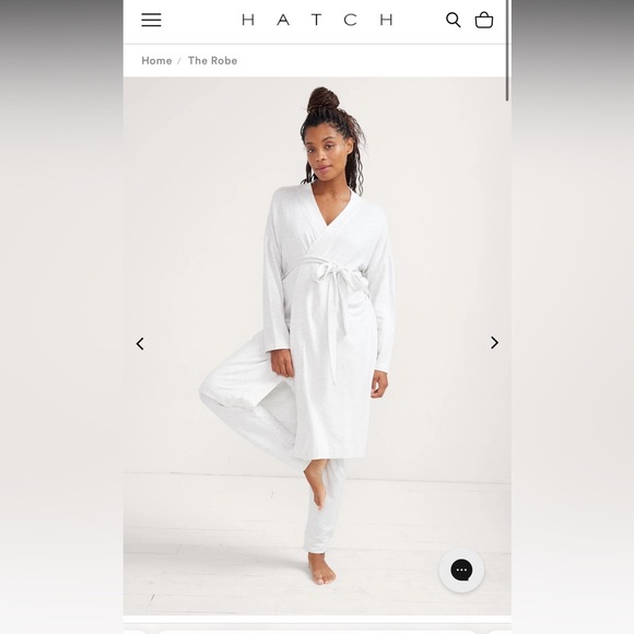 Hatch Other - Hatch Maternity Nesting Soft Lightweight Open Robe-One Size